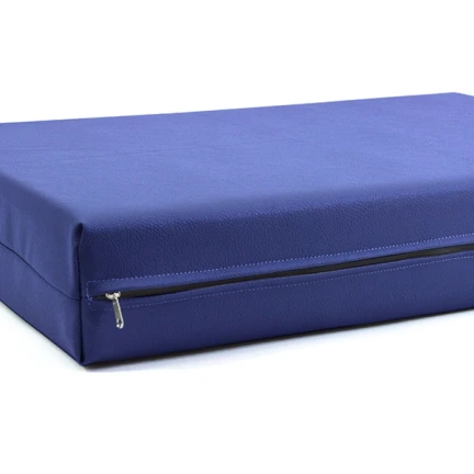 Μαξιλάρι Για Καναπέ / Παλέτα Δερματίνη Odario 7 - Egyptian Blue Με Φερμουάρ