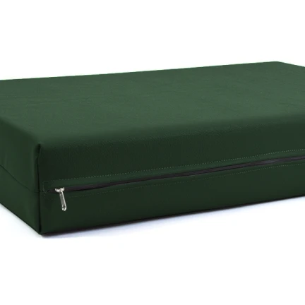Μαξιλάρι Για Καναπέ / Παλέτα Δερματίνη Odario 8 - Dark Green Με Φερμουάρ