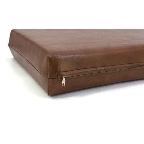 Μαξιλάρι για Καναπέ / Παλέτα  Δερματίνη Minesota 11 Cinnamon Light Brown Με Φερμουάρ