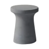 Concrete Σκαμπό Κήπου - Βεράντας, Cement Grey Φ.35cm H.45cm