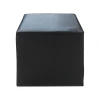 Club Σκαμπό Βοηθητικό, Pu Μαύρο 37x37x42cm - Εικόνα 2 | Mypouf.gr