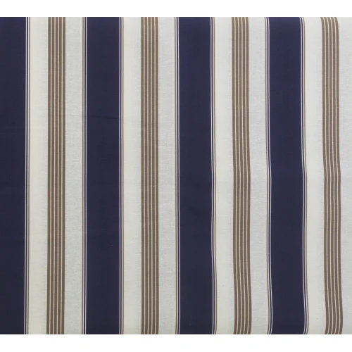 Μαξιλάρι πλάτης τριγωνικό dark blue stripes design - Λονέτα Ύφασμα