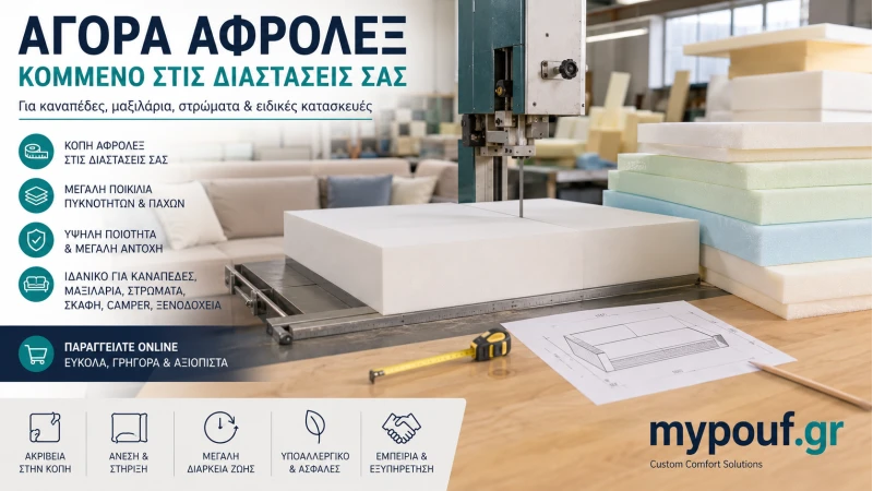Αγορά Αφρολέξ | Ο Απόλυτος Οδηγός Επιλογής για Κάθε Εφαρμογή