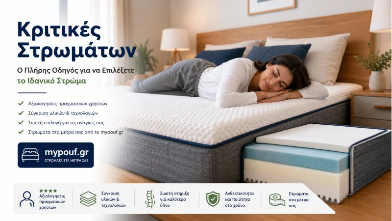 Κριτικές Στρωμάτων | Ο Απόλυτος Οδηγός Αγοράς
