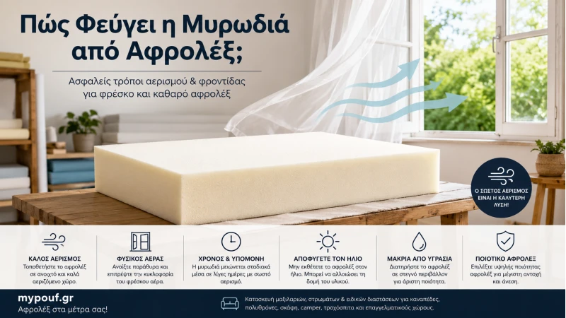Πώς Φεύγει η Μυρωδιά από Αφρολέξ; Ο Απόλυτος Οδηγός