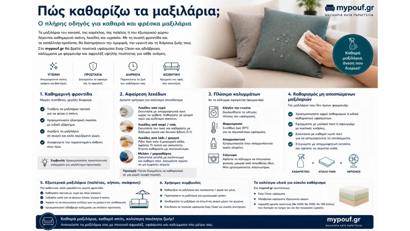 Πώς Καθαρίζω τα Μαξιλάρια; Ο Πλήρης Οδηγός Καθαρισμού